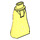 LEGO Bright Light Yellow Friends Hip with Long Skirt with Silver Stars (Thick Hinge) (15875)