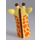 LEGO Leuchtendes Hellgelb Giraffe Kostüm Kopfbedeckung  (49387)