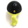 LEGO Bright Light Yellow Hair with Black Horse Riding Helmet (10216 / 92254)