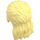 LEGO Bright Light Yellow Hair with Long Mullet (24072 / 86229)