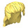LEGO Bright Light Yellow Hair with Long Mullet (24072 / 86229)