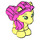 LEGO Helles Hellgelb Pferd mit Pink Mane (29779)