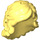 LEGO Bright Light Yellow Long Wavy Swept Hair (18636 / 92256)