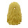 LEGO Bright Light Yellow Long Wavy Tied Back Hair (18637 / 92258)