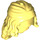 LEGO Bright Light Yellow Long Wavy Tied Back Hair (18637 / 92258)