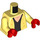 LEGO Helles Hellgelb Minifig Torso Cruella (973 / 76382)
