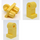 LEGO Bright Light Yellow Minifigure Hips and Legs (73200 / 88584)