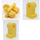 LEGO Helles Hellgelb Minifigure Hüften und Beine (73200 / 88584)