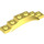 LEGO Bright Light Yellow Mudguard Plate 1 x 6 with Edge (4925 / 62361)