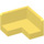LEGO Helder Lichtgeel Paneel 1 x 2 x 2 Hoek met Afgeronde hoeken (31959 / 91501)