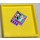 LEGO Bright Light Yellow Panel 1 x 6 x 5 with 2 Cats &#039;ella&#039; Sticker (59349)