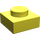 LEGO Bright Light Yellow Plate 1 x 1 (3024)