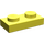 LEGO Bright Light Yellow Plate 1 x 2 (3023)