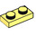 LEGO Bright Light Yellow Plate 1 x 2 (3023 / 28653)