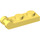LEGO Bright Light Yellow Plate 1 x 2 with End Bar Handle (60478)