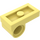 LEGO Bright Light Yellow Plate 1 x 2 with Pin Hole (11458)