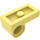 LEGO Jaune clair brillant assiette 1 x 2 avec Épingle Trou (11458)
