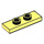 LEGO Bright Light Yellow Plate 1 x 3 with 2 Studs (34103)