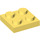 LEGO Jaune Clair brillant assiette 2 x 2 (3022)