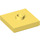 LEGO Bright Light Yellow Plate 2 x 2 with Groove and 1 Center Stud (23893 / 87580)