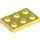 LEGO Bright Light Yellow Plate 2 x 3 (3021)