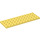 LEGO Bright Light Yellow Plate 4 x 12 (3029)