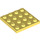 LEGO Bright Light Yellow Plate 4 x 4 (3031)