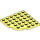 LEGO Jaune Clair Brillant assiette 6 x 6 Rond Pièce de monnaie (6003)