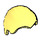 LEGO Bright Light Yellow Short Combed Hair (92081)