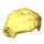 LEGO Jaune clair brillant Court Cheveux Braided sur Sides (64807 / 98921)