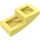 LEGO Bright Light Yellow Slope 1 x 2 Curved (11477)