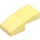 LEGO Bright Light Yellow Slope 1 x 2 Curved (11477)