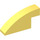 LEGO Bright Light Yellow Slope 1 x 4 x 1.3 Curved (3573)