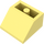 LEGO Bright Light Yellow Slope 2 x 2 (45°) Inverted with Flat Spacer Underneath (3660)