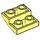 LEGO Helder Lichtgeel Helling 2 x 2 x 0.7 Gebogen Omgekeerd (32803)