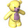 LEGO Bright Light Yellow Teddy Bear with Heart (67122 / 67127)