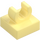 LEGO Bright Light Yellow Tile 1 x 1 with Clip (Raised &quot;C&quot;) (15712 / 44842)