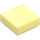 LEGO Bright Light Yellow Tile 1 x 1 with Groove (3070 / 30039)