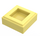 LEGO Bright Light Yellow Tile 1 x 1 with Groove (3070 / 30039)