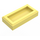 LEGO Bright Light Yellow Tile 1 x 2 with Groove (3069 / 30070)