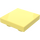 LEGO Bright Light Yellow Tile 2 x 2 Inverted (11203)