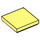 LEGO Bright Light Yellow Tile 2 x 2 with Groove (3068 / 88409)