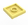 LEGO Jaune clair brillant Tuile 2 x 2 avec rainure (3068 / 88409)