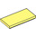 LEGO Bright Light Yellow Tile 2 x 4 (87079)