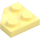 LEGO Bright Light Yellow Wedge Plate 2 x 2 Cut Corner (26601)