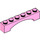 LEGO Bright Pink Arch 1 x 6 Raised Bow (92950)