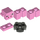 LEGO Kirkkaanvaaleanpunainen Baby Minecraft Pig