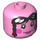 LEGO Leuchtend rosa Groß Kopf mit Buddha Maske - Female (101515)