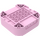 LEGO Fel roze Doos 8 x 8 x 2 (65129)