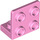 LEGO Leuchtendes Rosa Halterung 1 x 2 - 2 x 2 Oben (99207)